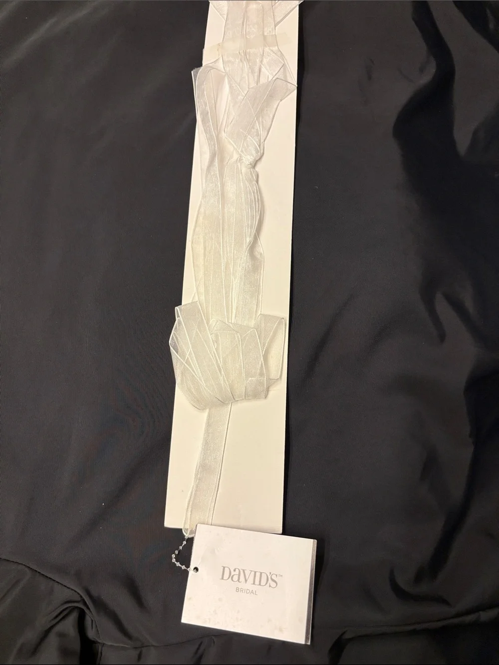 David's Bridal Sash Pearl Annabelle